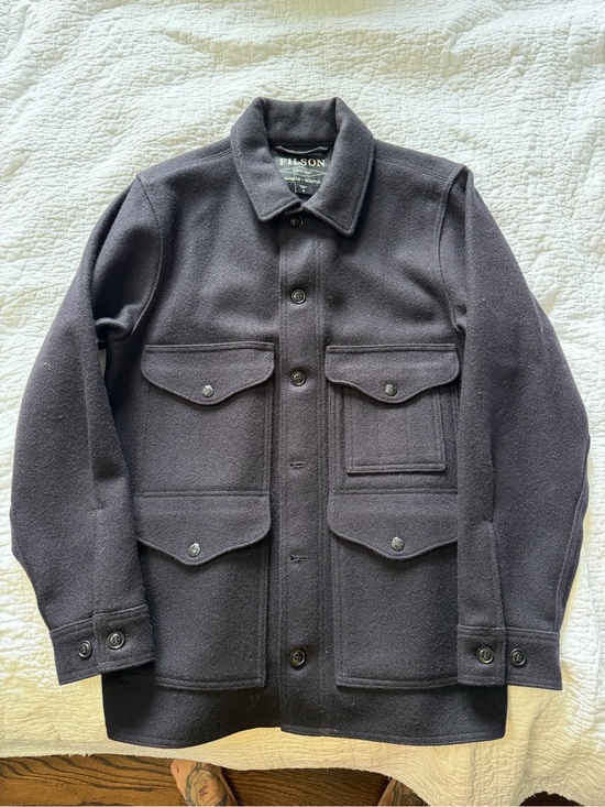 Filson Other - Filson Men's Navy/Black Wool Field Jacket